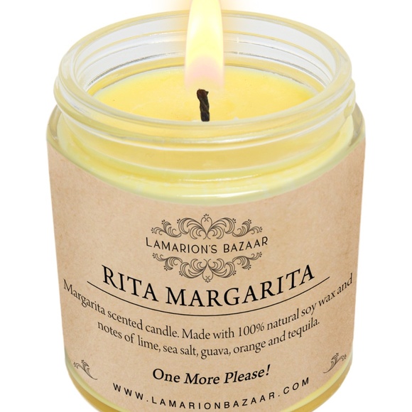 RITA MARGARITA + MARIA SANGRIA-Set of 2 -Lime Margarita & Red Sangria Candle kit - Picture 3 of 7